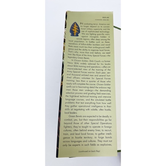 Chosen Soldier Hardcover Book by Dick Couch - Picture 2 of 6